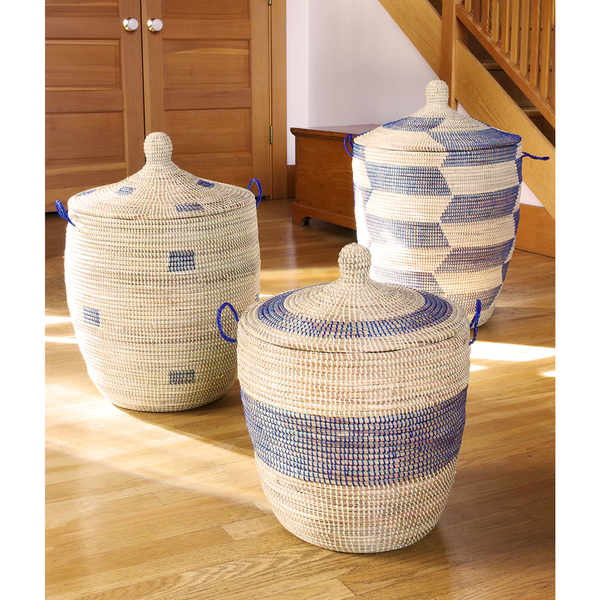 African Hamper / Blanket Storage Basket