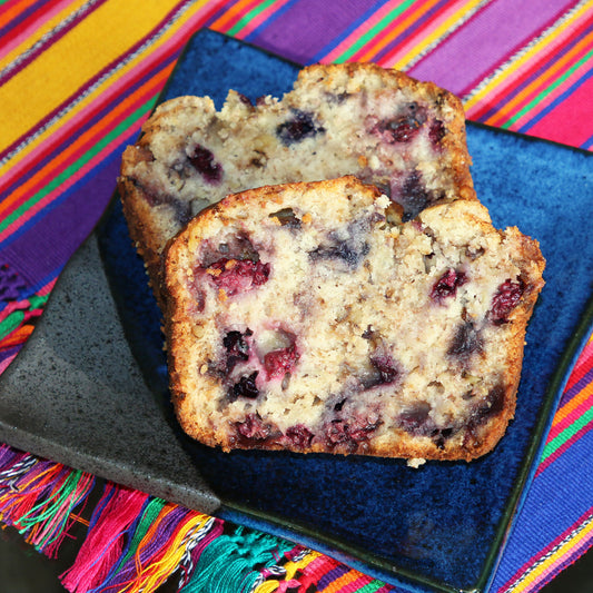 berry banan walnut bread