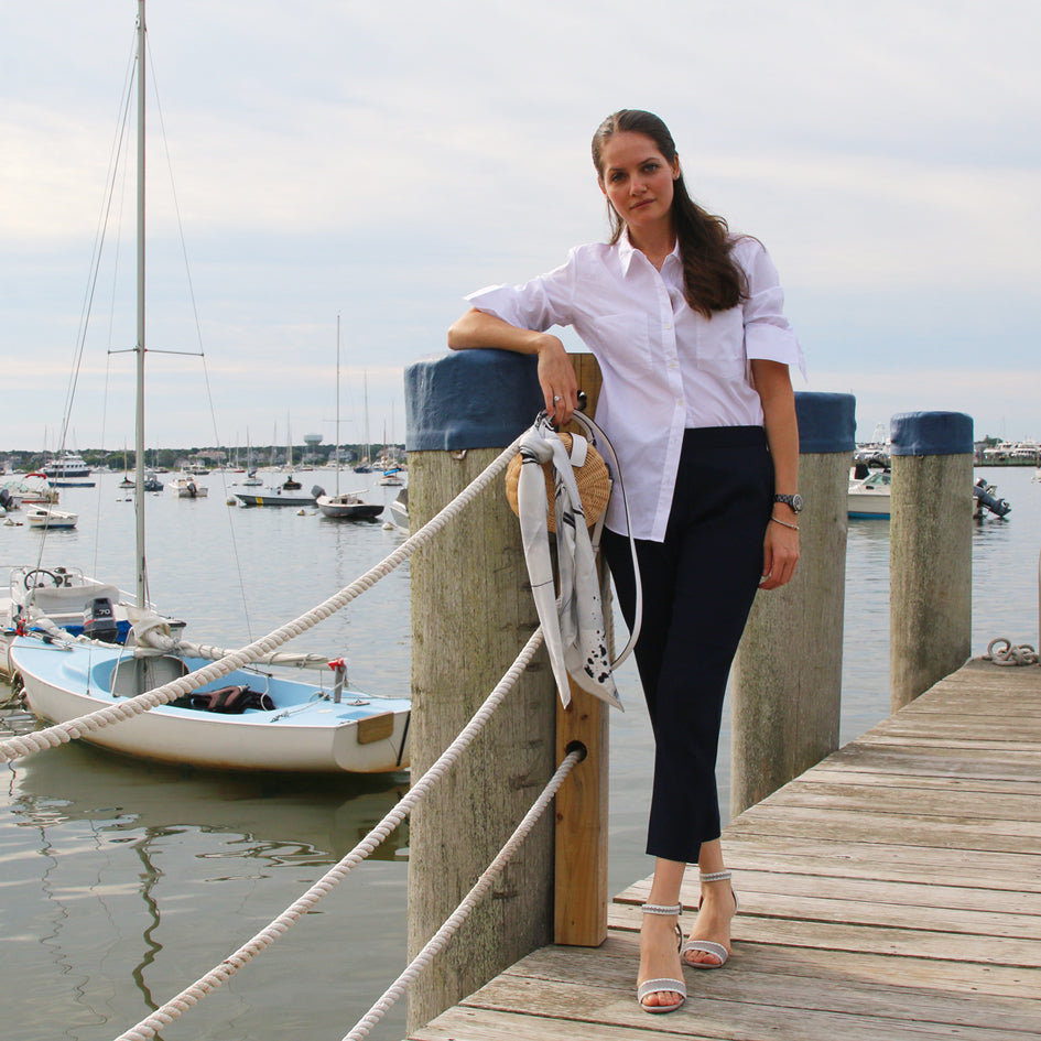 An Outfit for a Boat Ride and Nautical Inspired Dinner