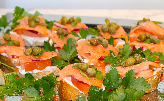 Smoked Salmon Brunch Bites