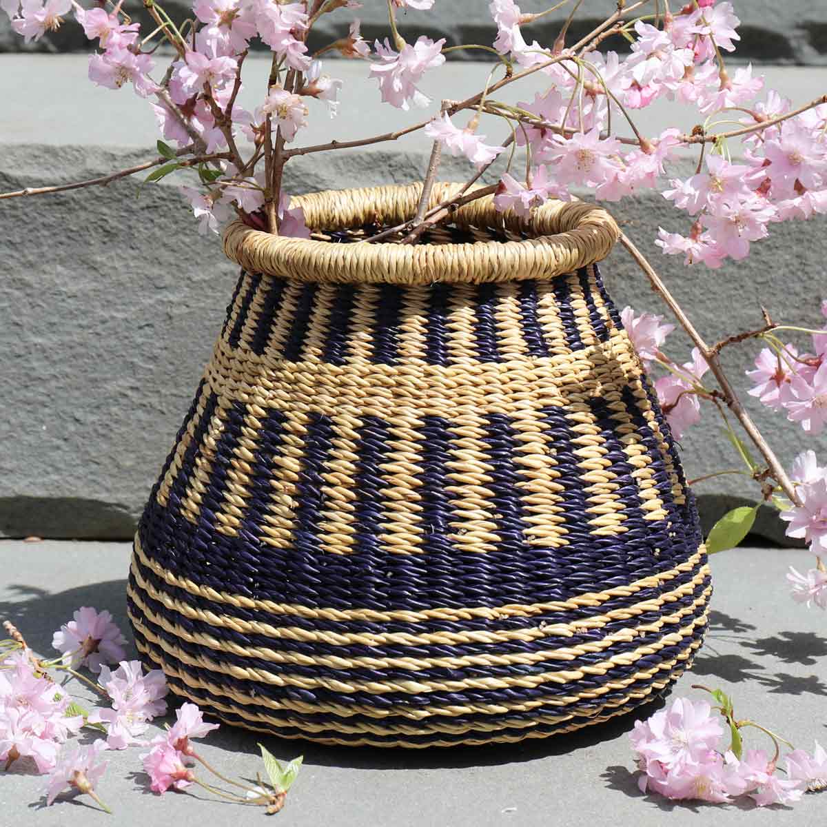 Pear Shape Decorative Basket