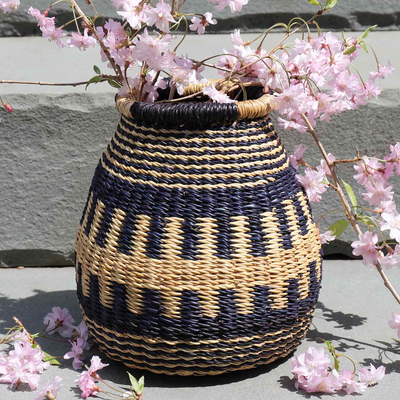 Pear Shape Decorative Basket