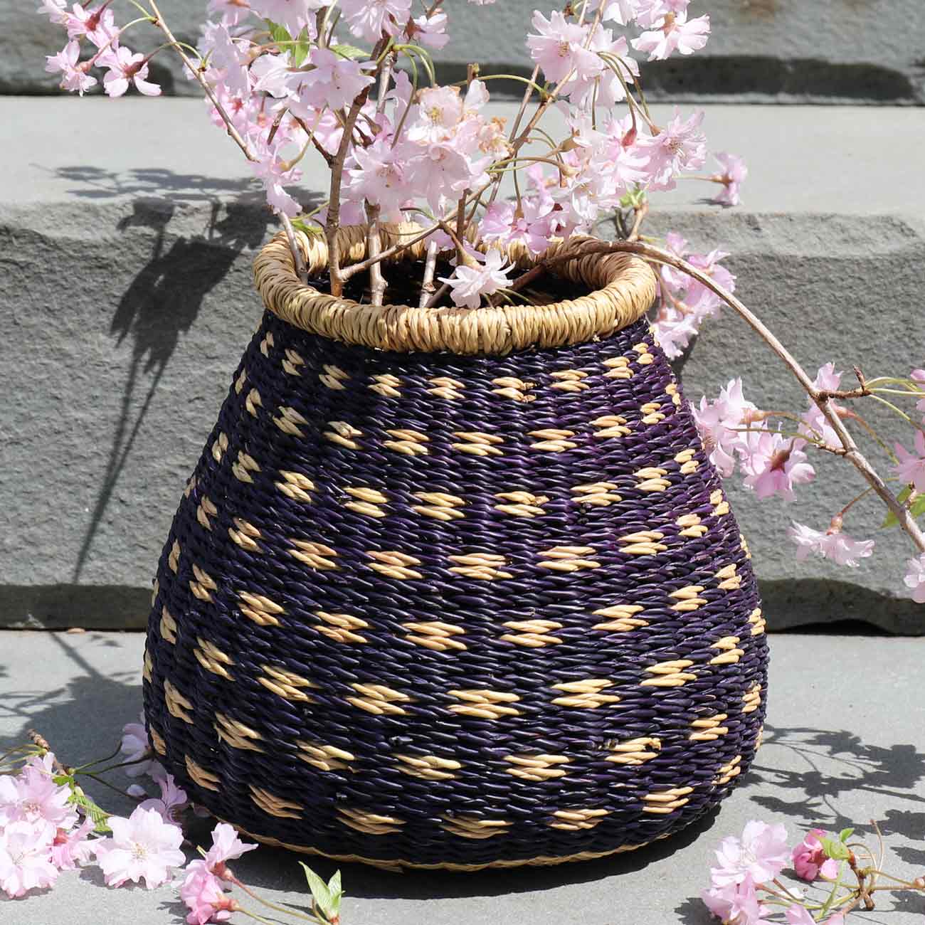 Pear Shape Decorative Basket