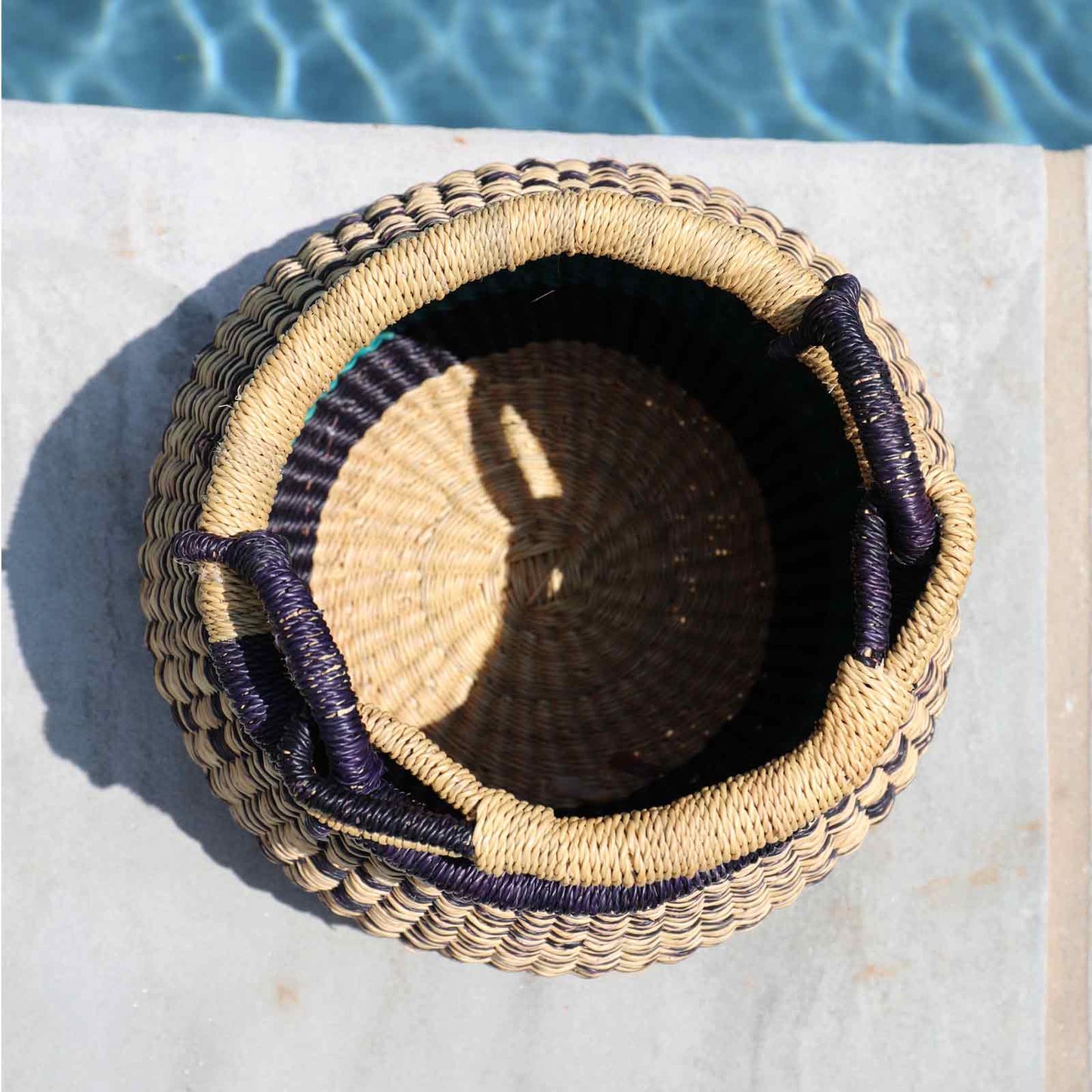 Natural Kettle Basket with Handle