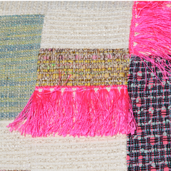  Analyzing image    colorful-vibrant-bright-patchwork-tweed-fringe-decorative-pillowcase