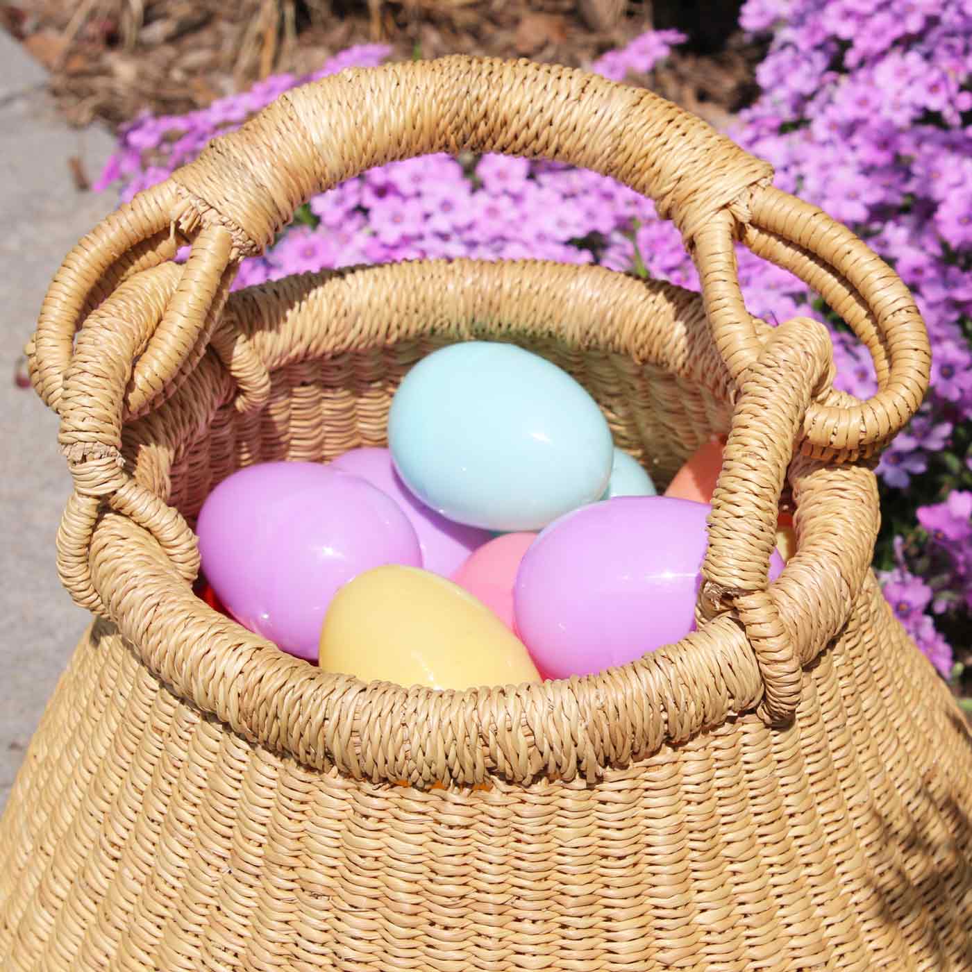 Natural Kettle Basket with Handle