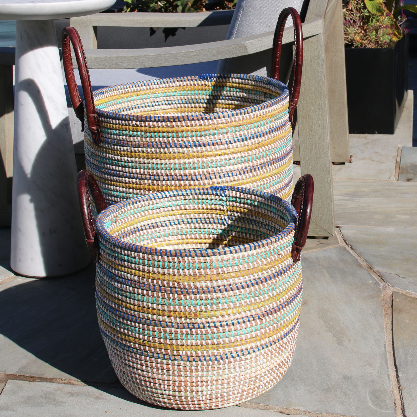 Malika Beach Floor Storage Basket