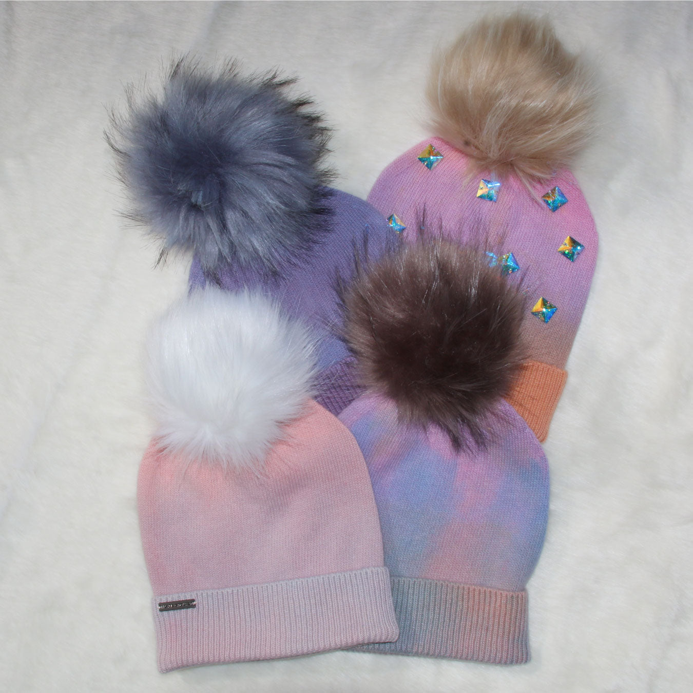 Lavender Sunset Cashmere Hat