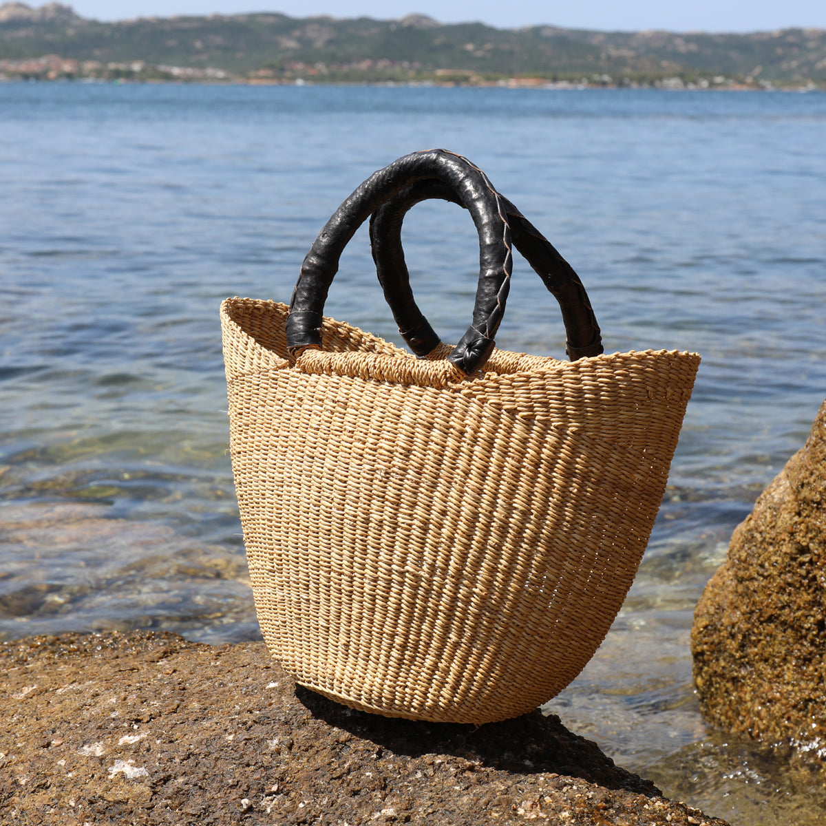 Beach Town Basket Tote
