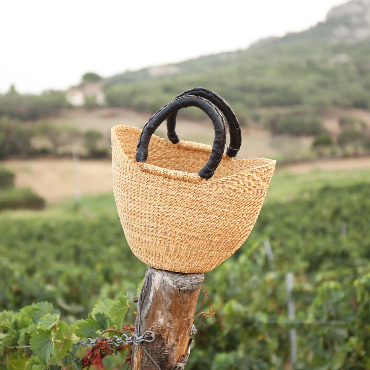 Beach Town Basket Tote
