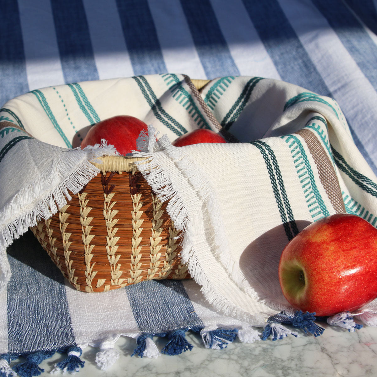 handwoven-kitchen-cotton-towel-blue-aqua_