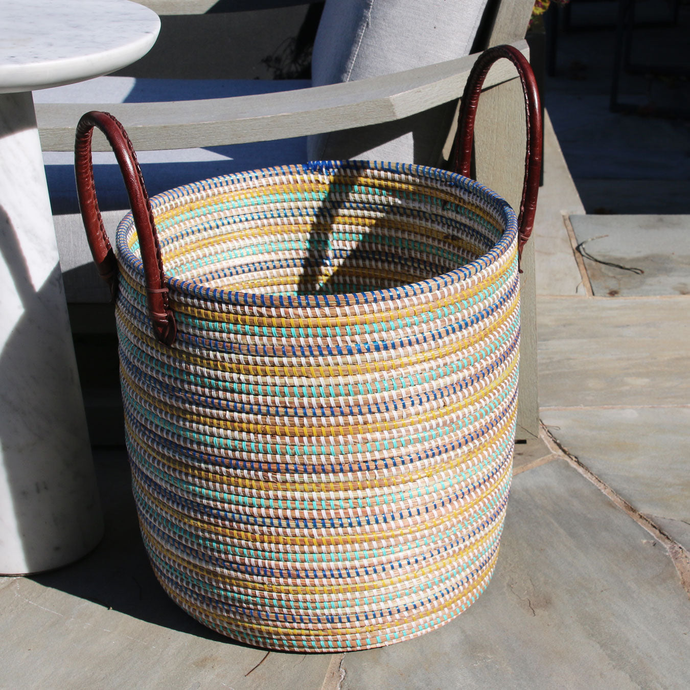 Malika Beach Floor Storage Basket
