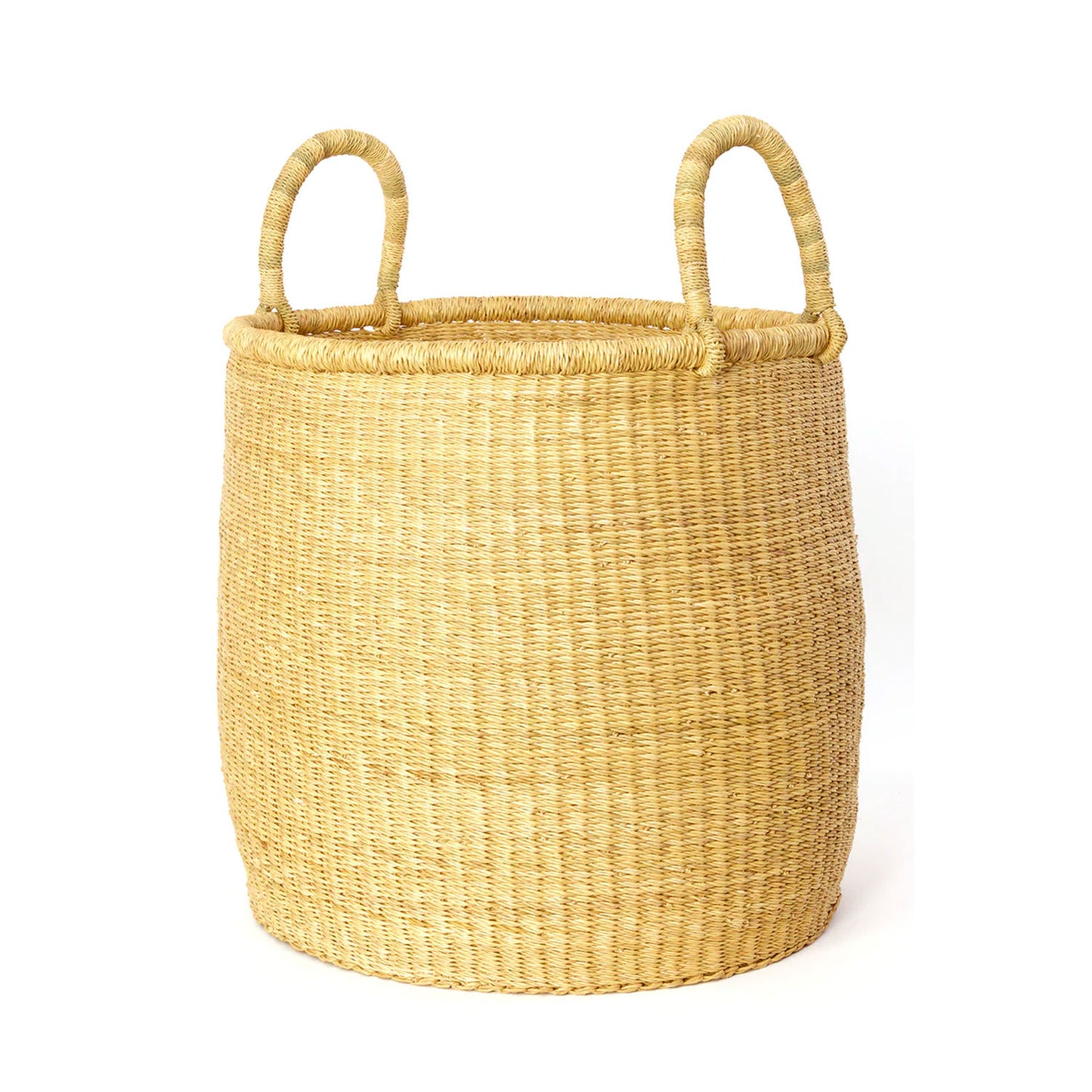 Large Elephant Grass Storage Basket