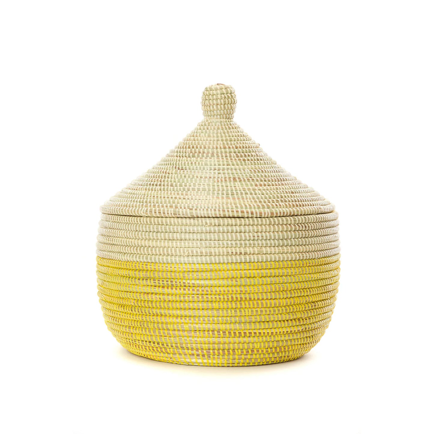 Gourd Lid Storage Basket 13 x 15 inch / Multiple Color Options