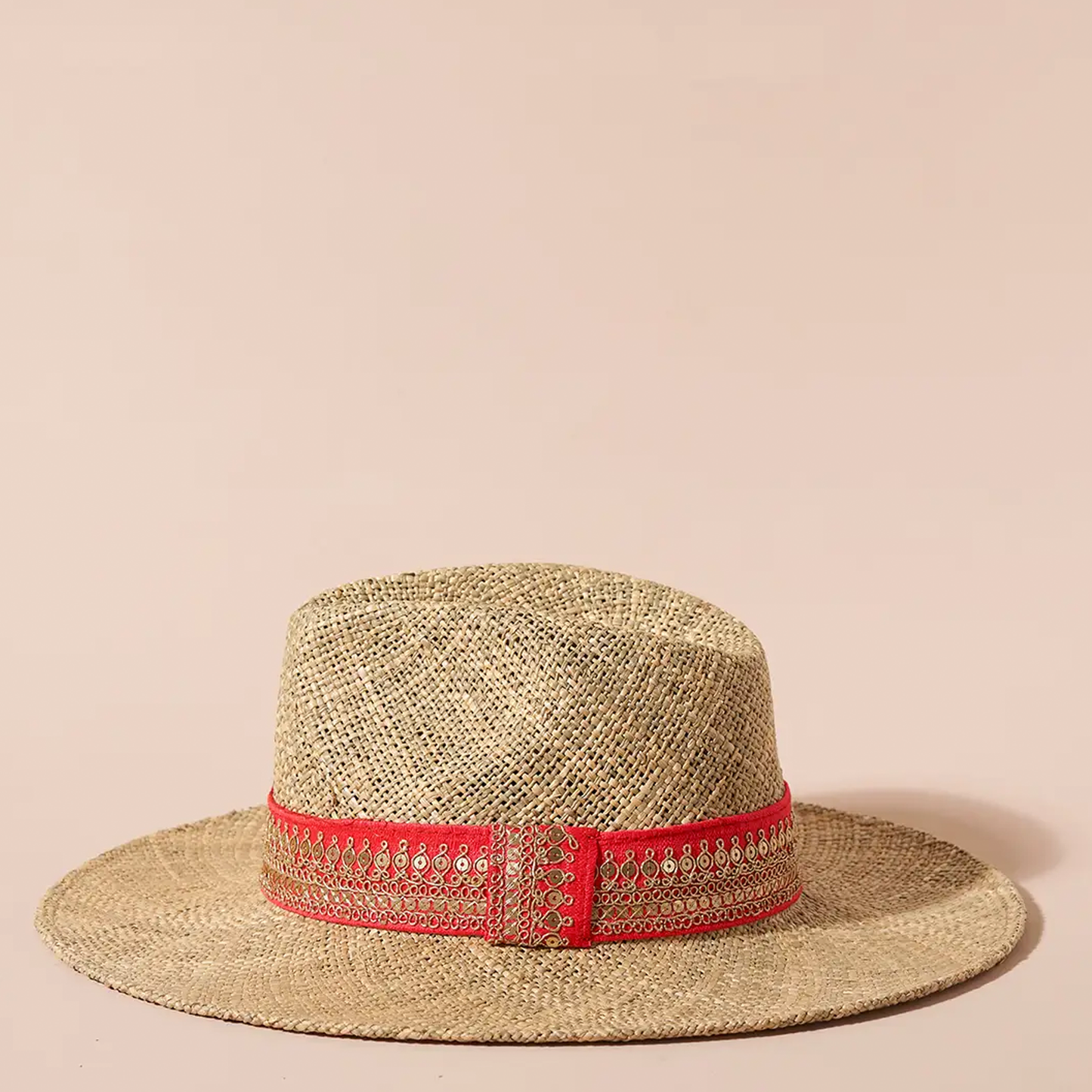     natural-straw-fedora-with-bright-pink-fuchsia-band