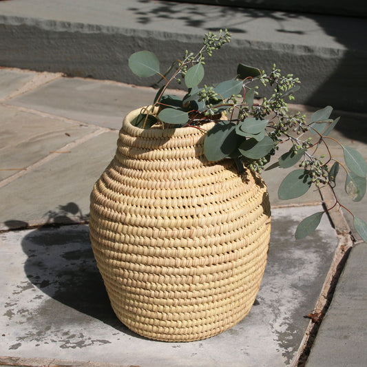 Palm Vase Basket