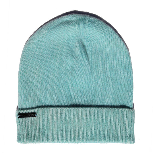 Seafoam Green Knit Cashmere Hat