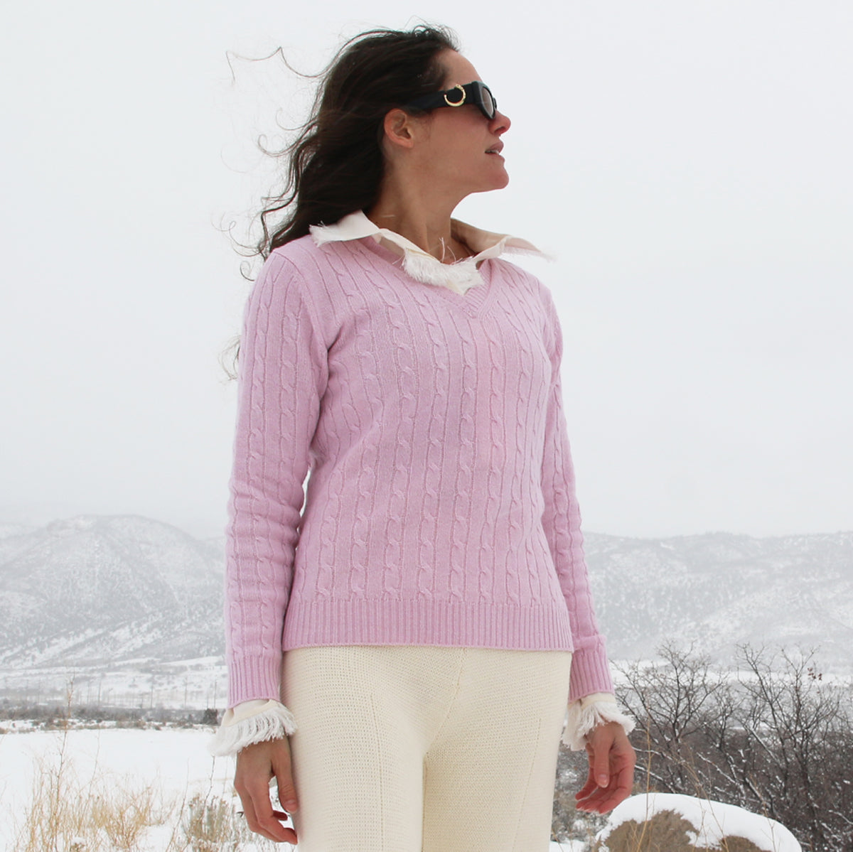 soft-pink-flattering-womens-winter-sweater-natural-fibers