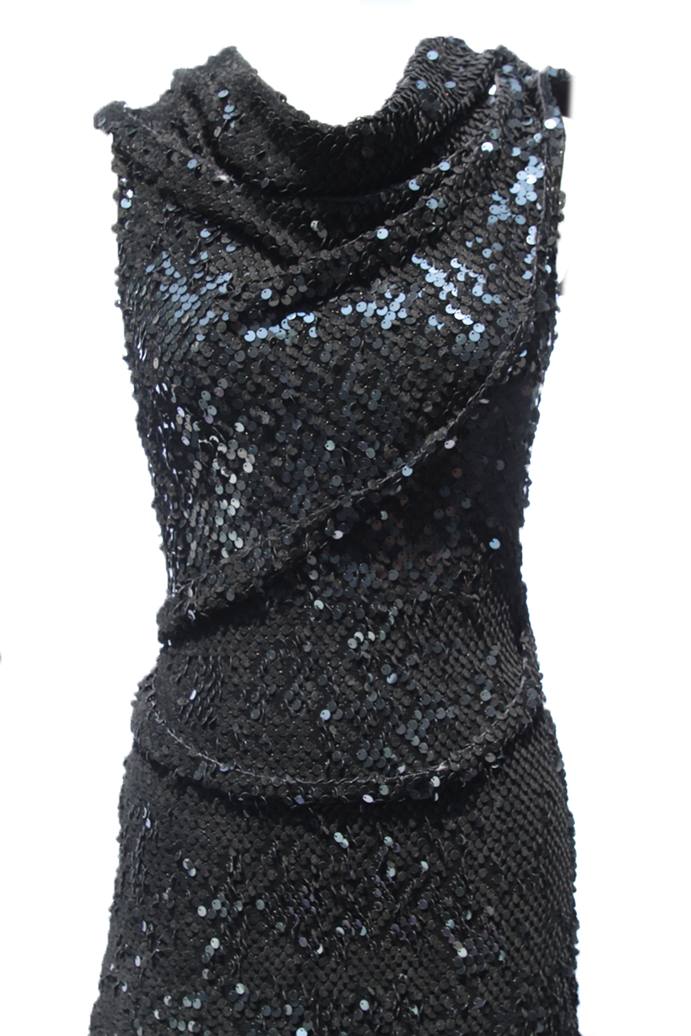 Liquid Velvet Sequin Gown