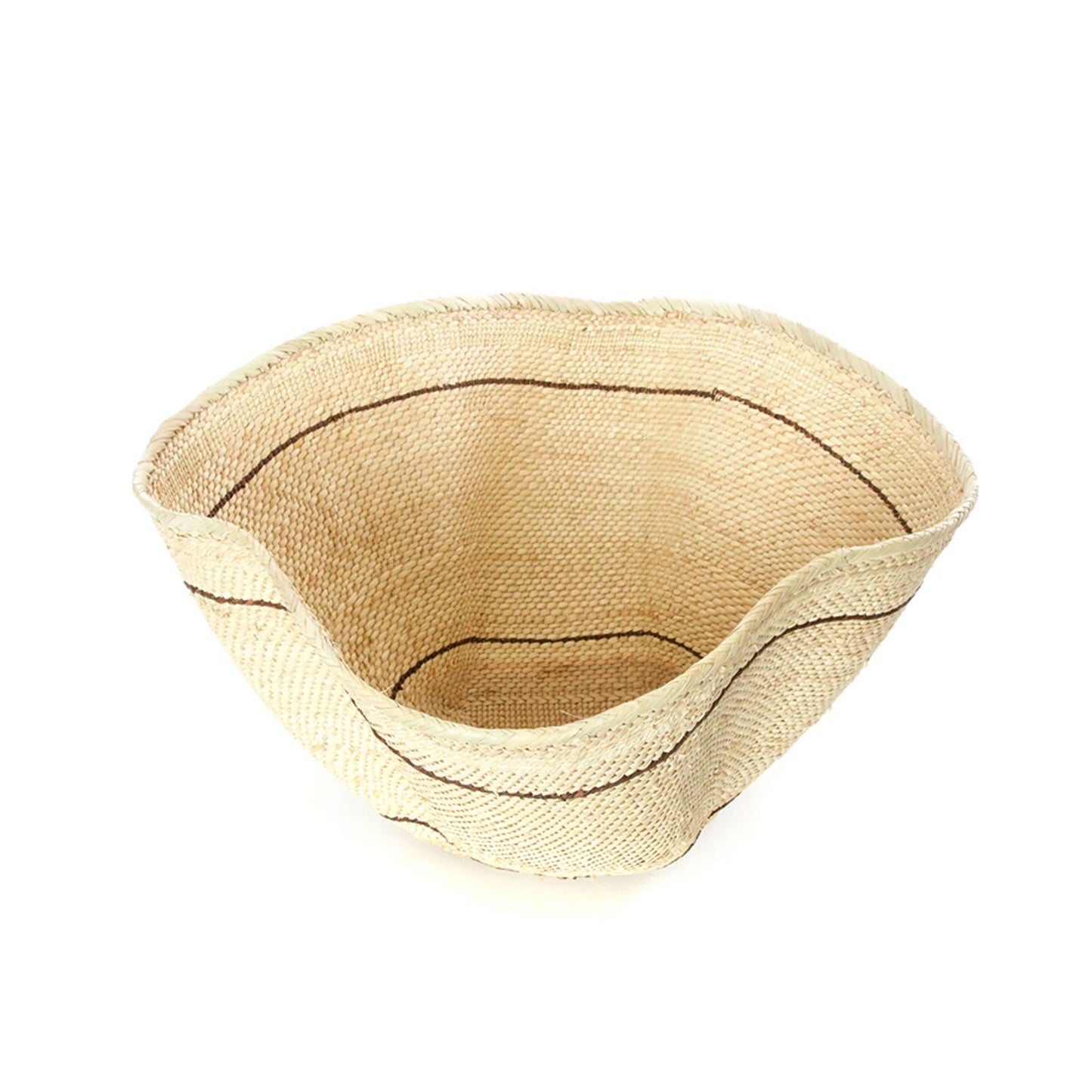 Zambian Natural Palm Decorative Fruit Basket