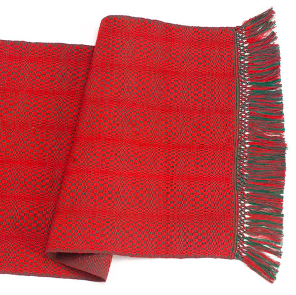 Red-Handwoven-Table-runner