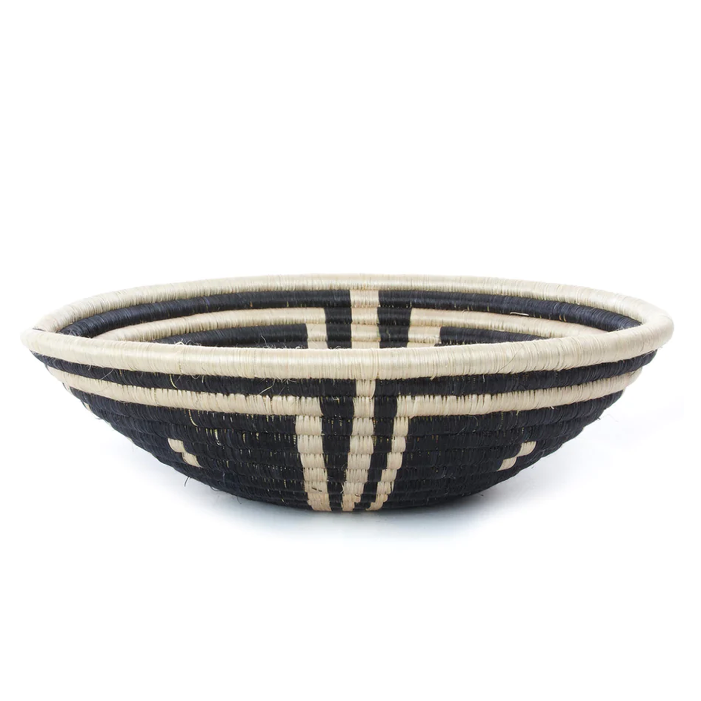 black-white-basket-bowl-handwoven-fair-trade