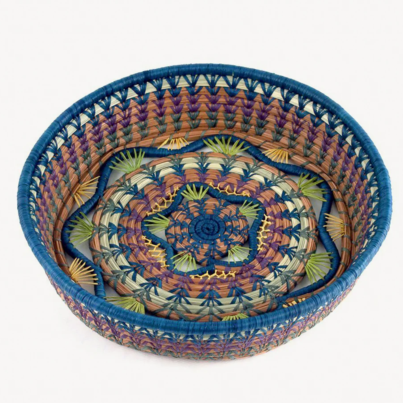 Handwoven Pine Needle and Grass Baskets / Multiple Sizes, Designs