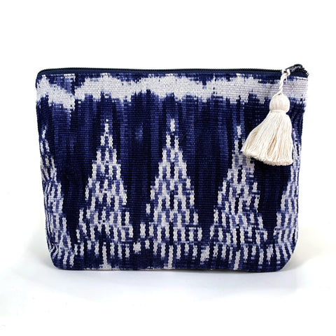 Handwoven Natural Dye Cosmetic Bag