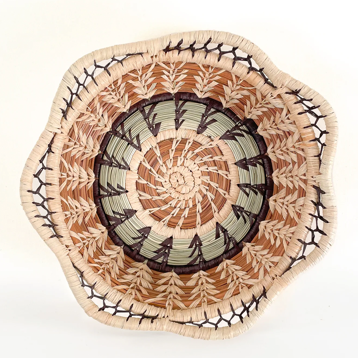 Handwoven Pine Needle and Grass Baskets / Multiple Sizes, Designs