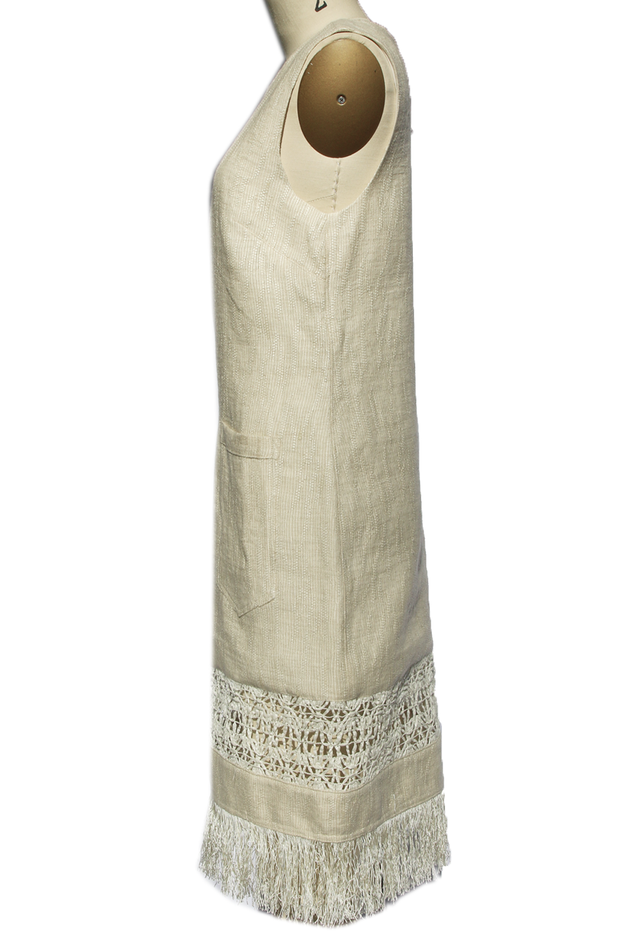     linen-fringe-dress-with-pockets