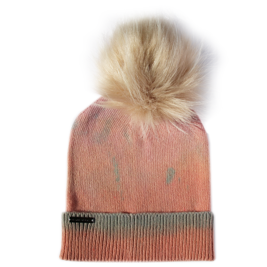 Hand Dipped Dye Beanie Hat