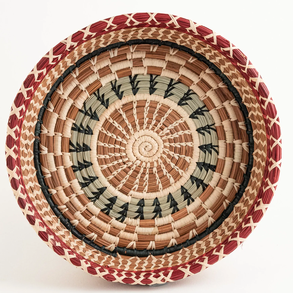 Handwoven Pine Needle and Grass Baskets / Multiple Sizes, Designs