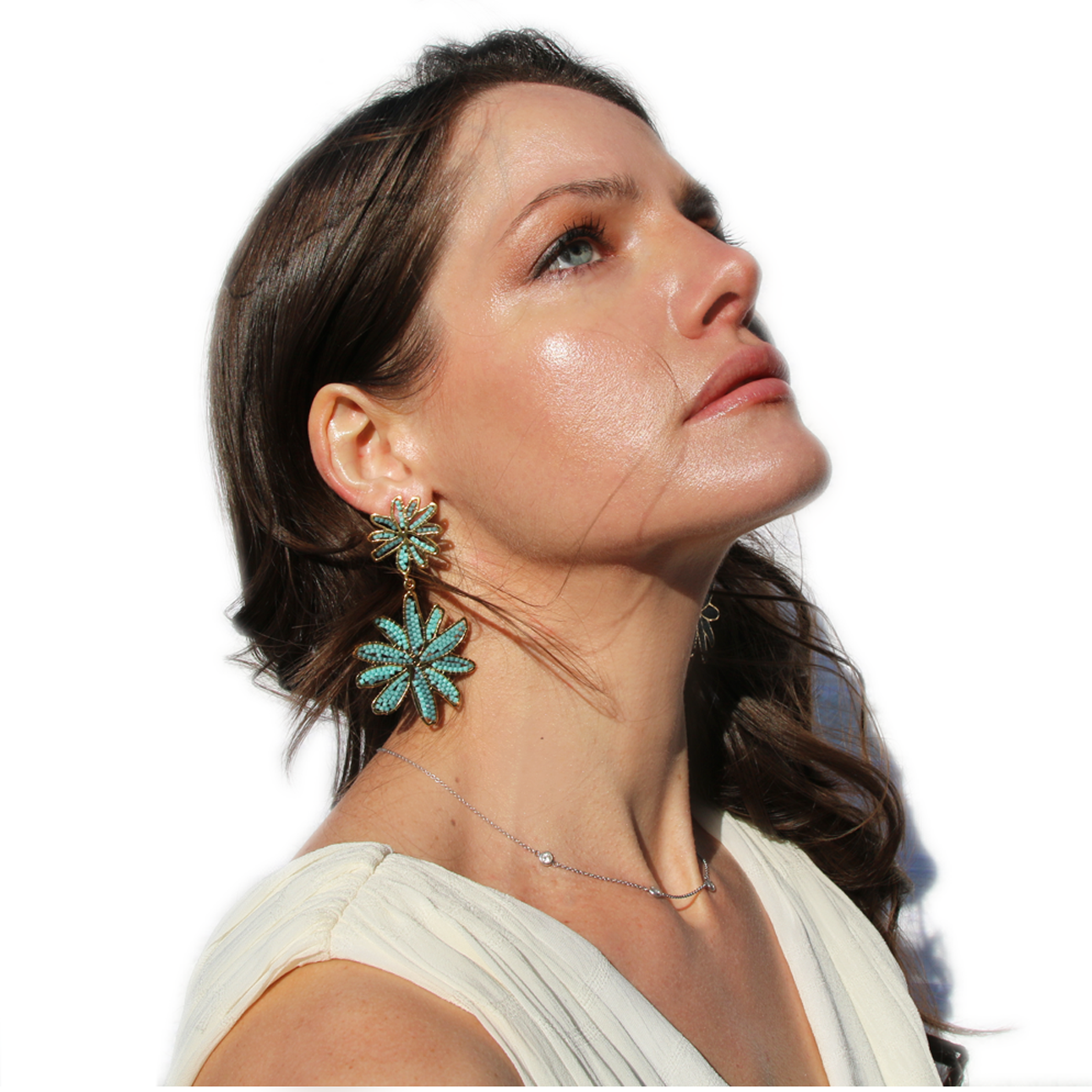 statement-flower-blue-aqua-earring