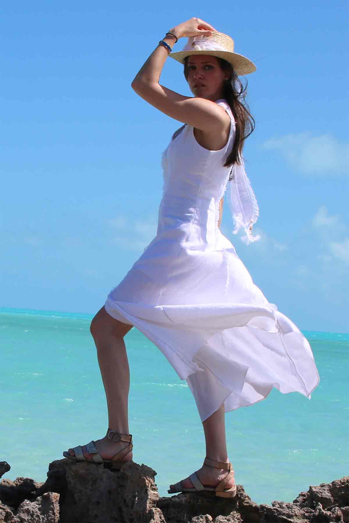 white-summer-dress